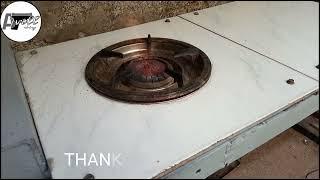 WASTE OIL STOVE RED FLAME @AVILLDIYCHANNEL