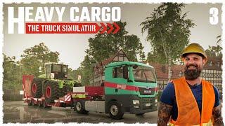 Traktor!  HEAVY CARGO  Truck Simulator PS5 [deutsch] LP #03