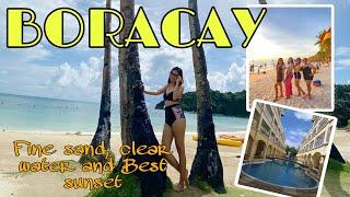 Boracay Island trip with my beach buddies. Golden Phoenix Hotel. Amor Mangalindan Vlog. Boracay 2022