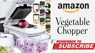 All-in-1 Vegetable Chopper | Picador de verduras | مفرمة خضار |Mandoline Slicer & Cheese Grater