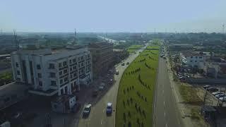 Aerial video of Port Harcourt