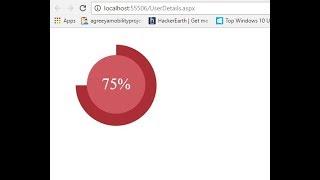 Loading Progress Bar in asp.net mvc using ajax,jquery and Bootstrap Modal