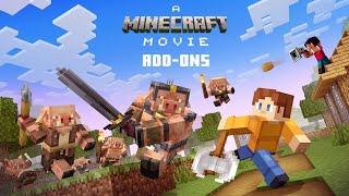 "A Minecraft Movie" Add-On - Full Showcase (Minecraft Movie Addon Gameplay)