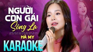 KARAOKE Người Con Gái Sông La - Hà My | Beat chuẩn chất lượng cao