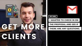 Photography Business - How to Get Clients With the Follow Up