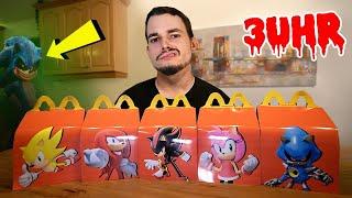 DO NOT ORDER EVERY SONIC AND KNUCKLES HAPPY MEALS From McDonalds at 3AM!