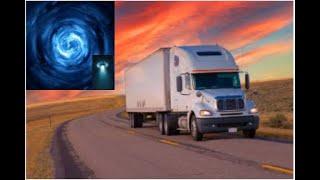 Long Haul Trucker Witnesses Intergalactic Portal Swallowing UAPs And Taking Them To Another World!