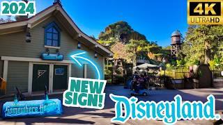 NEW Madame Leota Sign UP + Disneyland Christmas Decorations- Disneyland Christmas 2024 Walkthrough