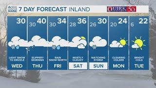 NEWS CENTER Maine Weather Video Forecast