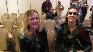 Question: Why I Love Lexa and Clarke -- Clexa cosplayers at the Las Vega ClexaCon March 2017