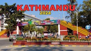 KATHMANDU Walk (Bagbazar-Ratnapark-Newroad) Beautiful Streets After BALEN Action in NEPAL 2024