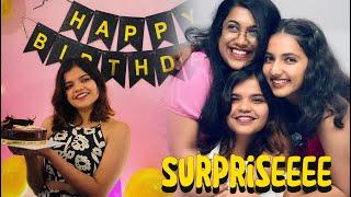 Surprising my best friend on her birthday | Birthday vlog | Punnya Pradeep | Janvi Byju