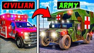 UPGRADING an Ambulance... and the Army LOVED IT! (GTA 5)