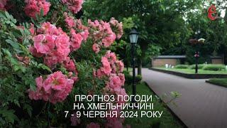 Прогноз погоди на 7 - 9 червня 2024 року в Хмельницькій області від Є ye.ua