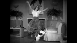 Eleanor Powell Dancing With Her Dog In "Lady Be Good"