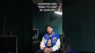 Audition For Upcoming film “Zero to One” @BuddiesProduction2017 @RabbaniSoyam01