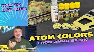 ATOM COLORS from AMMO BY MIG HOW TO USE THEM