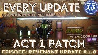 Every Update for Revenant Act 1 | Destiny 2: The Final Shape