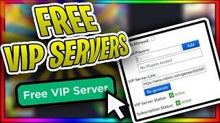 HOW TO GET FREE VIP SERVERS FROM ANY ROBLOX GAME️‍ | ROBLOX ️‍
