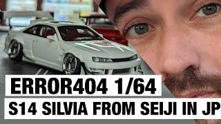 Diecast: Seiji Ookawara S14 Silvia by Error404 Model Car [1/64]