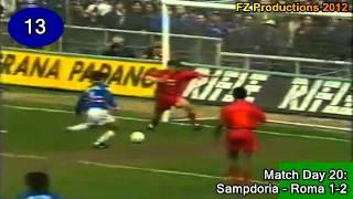 Vincenzo Montella - 141 goals in Serie A (part 1/4): 1-42 (Sampdoria 1996-1998)