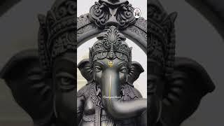This black marble Ganesh ji murti