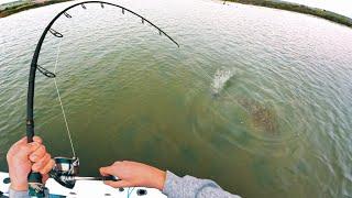 Australian Sand Flat Fishing in the Rain