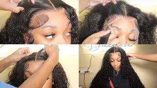 Deep Wave Full 13x6 Frontal Wig Install | Product List Included Ft Ashimary Hair
