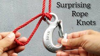 Great Tips_ Surprising Rope Hacks and Knots. #knots #tying #ropes