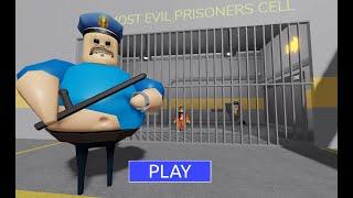 Escaping Barry's Prison in Roblox