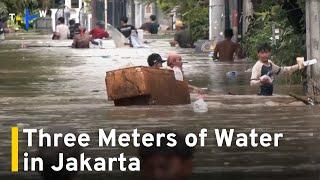 Floods Submerge Over 1,000 Homes in Indonesian Capital Jakarta｜TaiwanPlus News