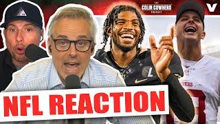 Over/Under NFL win totals, Brock Purdy & 49ers, Shedeur Sanders & NFL Draft | Colin Cowherd Podcast