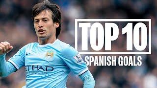 TOP 10 SPANISH GOALS | The best strikes by City's Spain players past and present