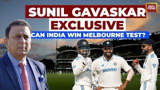 IND Vs AUS 4th Test: Australia Ahead, Will India Win The Boxing Day Test? | Sunil Gavaskar Exclusive