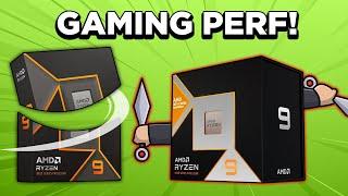 FIRST Gaming Benchmarks For Ryzen 9950X3D And 9800X3D!