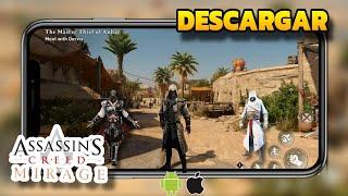 YA puedes JUGAR ASSASSIN'S CREED MIRAGE en Celular 2024  !