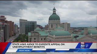 Indiana asks judge to expedite appeal on unemployment benefits