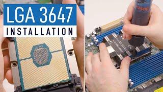 Intel Xeon Scalable (2nd Gen.) /W-3000 series LGA-3647 Installation Guide | Server Factory