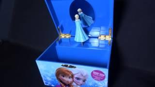 Frozen Elsa Anna Jewelry Music Box plays Let It Go