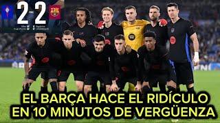 EL BARÇA HACE EL RIDÍCULO CONTRA EL CELTA EN 10 MINUTOS BOCHORNOSOS EXPLOTO Y REACCION CULE