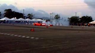 drifting nissan laurel at drag & wine Trinidad