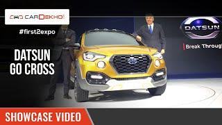 #first2expo : Datsun Go Cross Concept | Showcase Video | CarDekho@AutoExpo2016