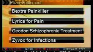 Pfizer Agrees To $2.3B Drug Settlement - Bloomberg