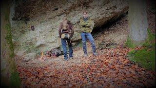 Bushcraft mit Anfängerin  Ihre erste Winternacht 3Tage quer durch die WälderVanessa Blank