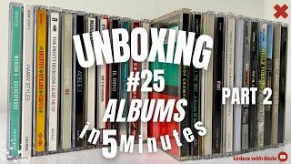 UNBOXING 25 Albums in 5 Minutes | Part 2
