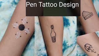 Easy 4 Tattoo Design for beginners/ #trending #viral #tattoo