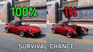 Realistic Survival Chance Crashes | BeamNG.drive