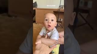 dede L anak Rizky Bilar Botak lucu #short #shortsvideo #shortsfeed