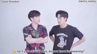 Tay Tawan & Newwiee Thitipoom aka TayNew explaining whats Fantopia 2020