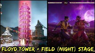 I got the Floyd Tower! - Field (Night) Stage Showcase - Mortal Kombat 1
